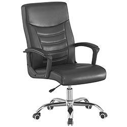 Стілець комп’ютерний Проксі Office Чорний