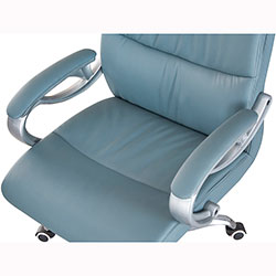 Фото Стілець комп’ютерний Ентер Лайт Office Сіро-Блакитний