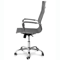 Фото Стілець офісний Нетворк Office PVC сітка Сірий