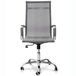 Фото Стілець офісний Нетворк Office PVC сітка Сірий