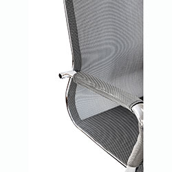 Фото Стілець офісний Нетворк Office PVC сітка Сірий