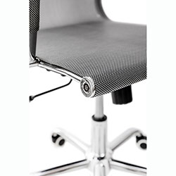 Фото Стілець офісний Нетворк Office PVC сітка Сірий