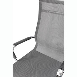 Фото Стілець офісний Нетворк Office PVC сітка Сірий