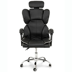 Фото Стілець комп’ютерний Блогер Office Чорний