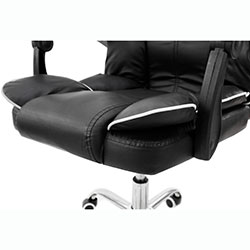 Фото Стілець комп’ютерний Блогер Office Чорний