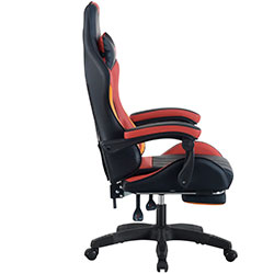 Фото Стілець геймерський Марвел Office Чорний + Помаранчевий