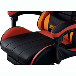 Фото Стілець геймерський Марвел Office Чорний + Помаранчевий