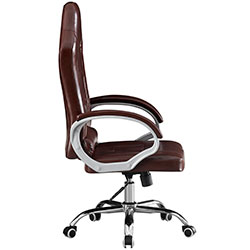 Фото Стілець геймерський Флекс Office Темно-коричневий
