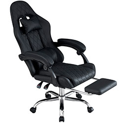 Стілець геймерський Хакер Office Чорний
