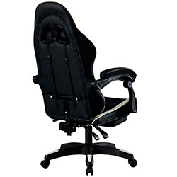 Фото Стілець геймерський Форест Office Чорний + Білий