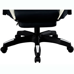 Фото Стілець геймерський Форест Office Чорний + Білий
