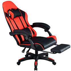 Стілець геймерський Форест Office Чорний + Червоний