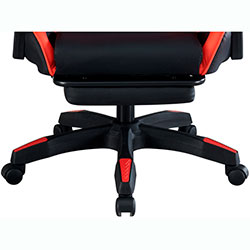 Фото Стілець геймерський Форест Office Чорний + Червоний