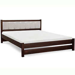 Фото Ліжко Еріка Затишок 120х200 Горіх Темний