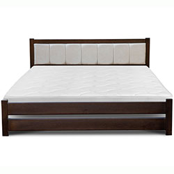 Фото Ліжко Еріка Затишок 120х200 Горіх Темний