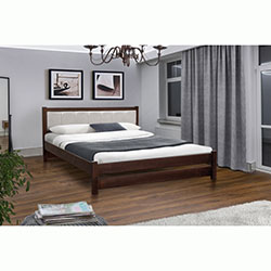 Фото Ліжко Еріка Затишок 120х200 Горіх Темний