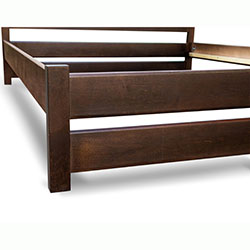 Фото Ліжко Еріка Затишок 120х200 Горіх Темний