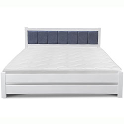 Фото Ліжко Еріка Затишок 90х200 Білий