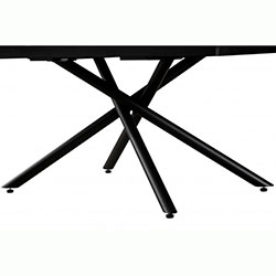 Фото Стіл обідній розкладний Мелані Grace Кераміка Антрацит