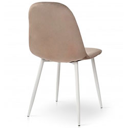 Фото Стілець Ембер-L Grace Білий + Бежевий