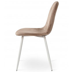 Фото Стілець Ембер-L Grace Білий + Бежевий