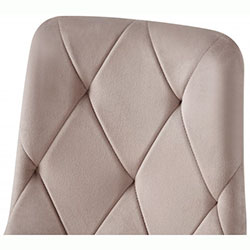 Фото Стілець Меморі Grace Білий + Велюр Бежевий