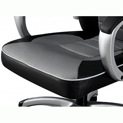 Фото Стілець геймерський Форсаж Office Сірий + Чорний