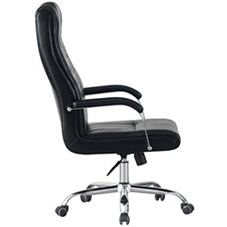 Фото Стілець комп’ютерний Лацио Office Чорний