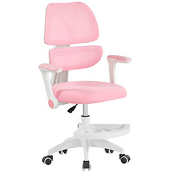 Стілець комп’ютерний Маус Office Рожевий