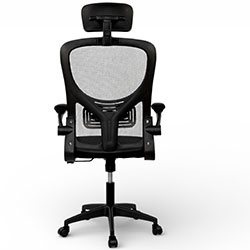 Фото Стілець комп’ютерний Тонус Office Чорний + Чорний