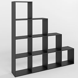 Фото Стелаж Джеко 1420 Антрацит