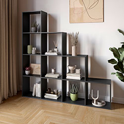 Фото Стелаж Джеко 1420 Антрацит