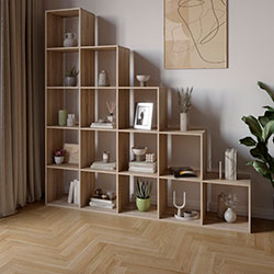 Фото Стелаж Джеко 1776 Сонома