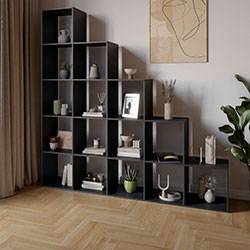 Фото Стелаж Джеко 1776 Антрацит