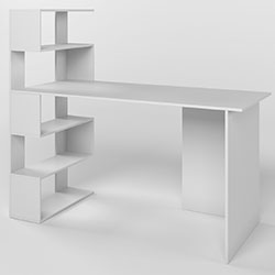 Фото Cтіл комп’ютерний Джеко 1416Р правий Німфея Альба