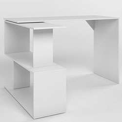 Фото Стіл комп’ютерний поворотний Джеко 1200 Німфея Альба