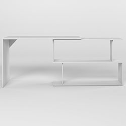 Фото Стіл комп’ютерний поворотний Джеко 1200 Німфея Альба