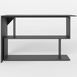 Фото Стіл комп’ютерний поворотний Джеко 1200 Антрацит