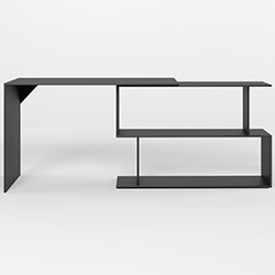 Фото Стіл комп’ютерний поворотний Джеко 1200 Антрацит