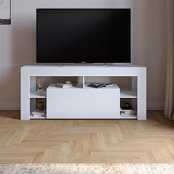 Фото Тумба під телевізор Джеко 140 Німфея Альба