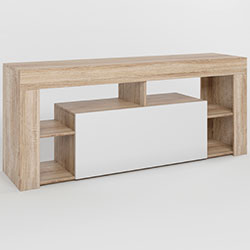 Фото Тумба під телевізор Джеко 140 Сонома + Німфея Альба