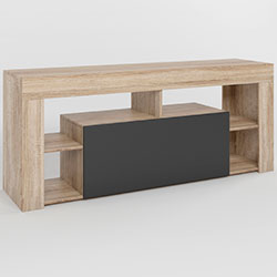 Фото Тумба під телевізор Джеко 140 Сонома + Антрацит