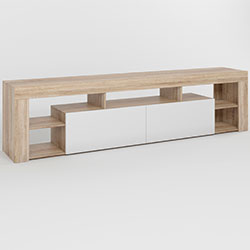 Фото Тумба під телевізор Джеко 200 Сонома + Німфея Альба