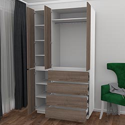 Фото Шафа розпашна Hold №41