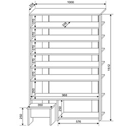 Фото Тумба для взуття ТДВ-41