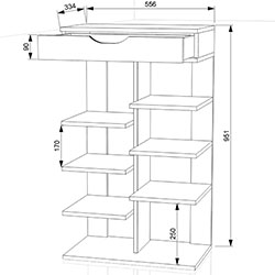 Фото Тумба для взуття ТДВ-43