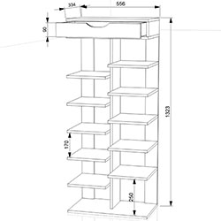 Фото Тумба для взуття ТДВ-47