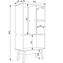Фото Стелаж W7
