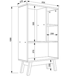 Фото Стелаж W8
