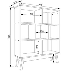 Фото Стелаж W15